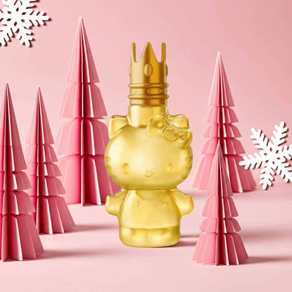 Fragancia Hello Kitty Gold 60ml Durazno Maracuya