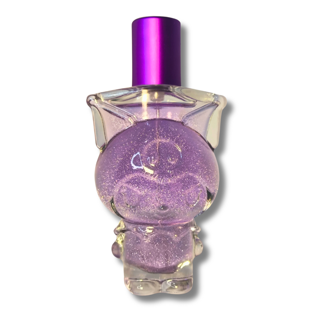 Fragancia Kuromi Rebelde 60ml Frutos Rojos Pera Glitter