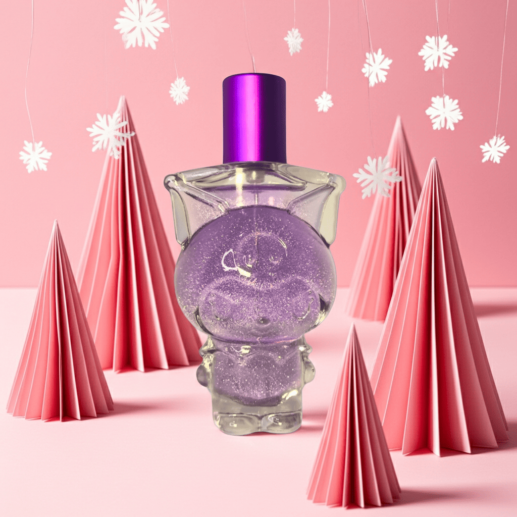 Fragancia Kuromi Rebelde 60ml Frutos Rojos Pera Glitter