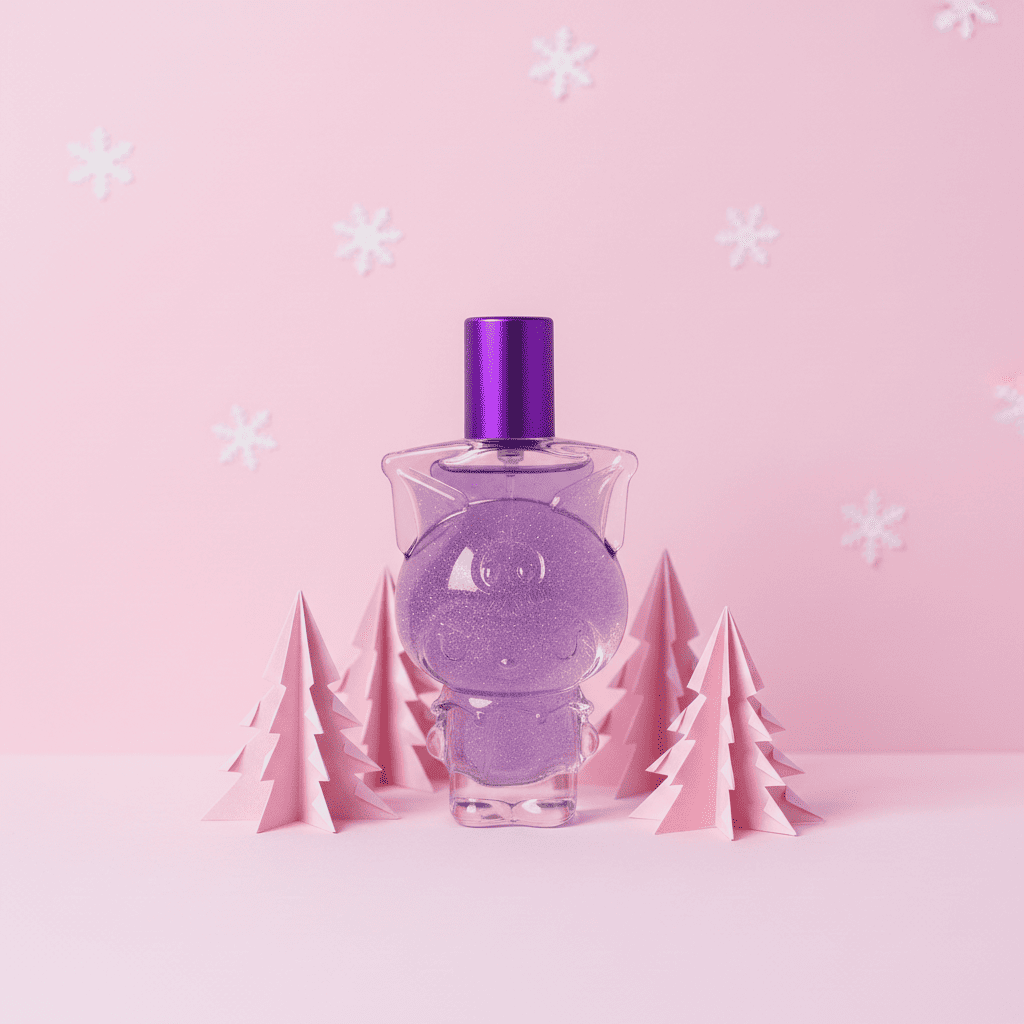 Fragancia Kuromi Rebelde 60ml Frutos Rojos Pera Glitter