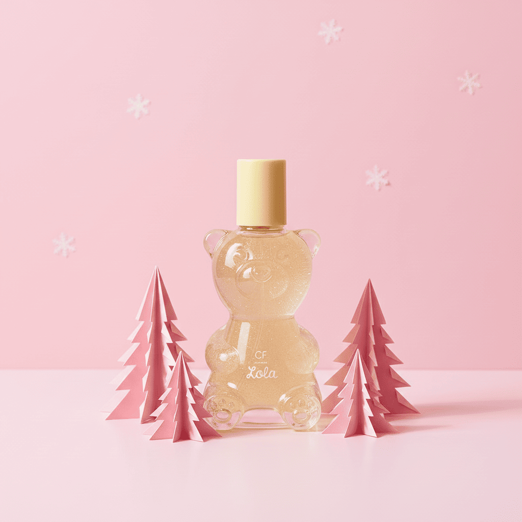 Fragancia Lola Happy 65ml Osito Vainilla Mandarina Glitter