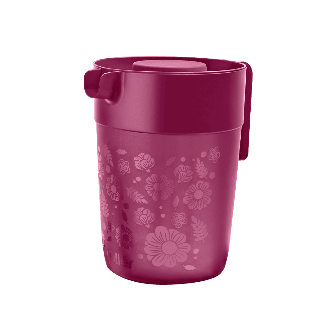 Jarra Jumbo Guinda 4 Litros ¡Sirve hasta 16 Vasos!