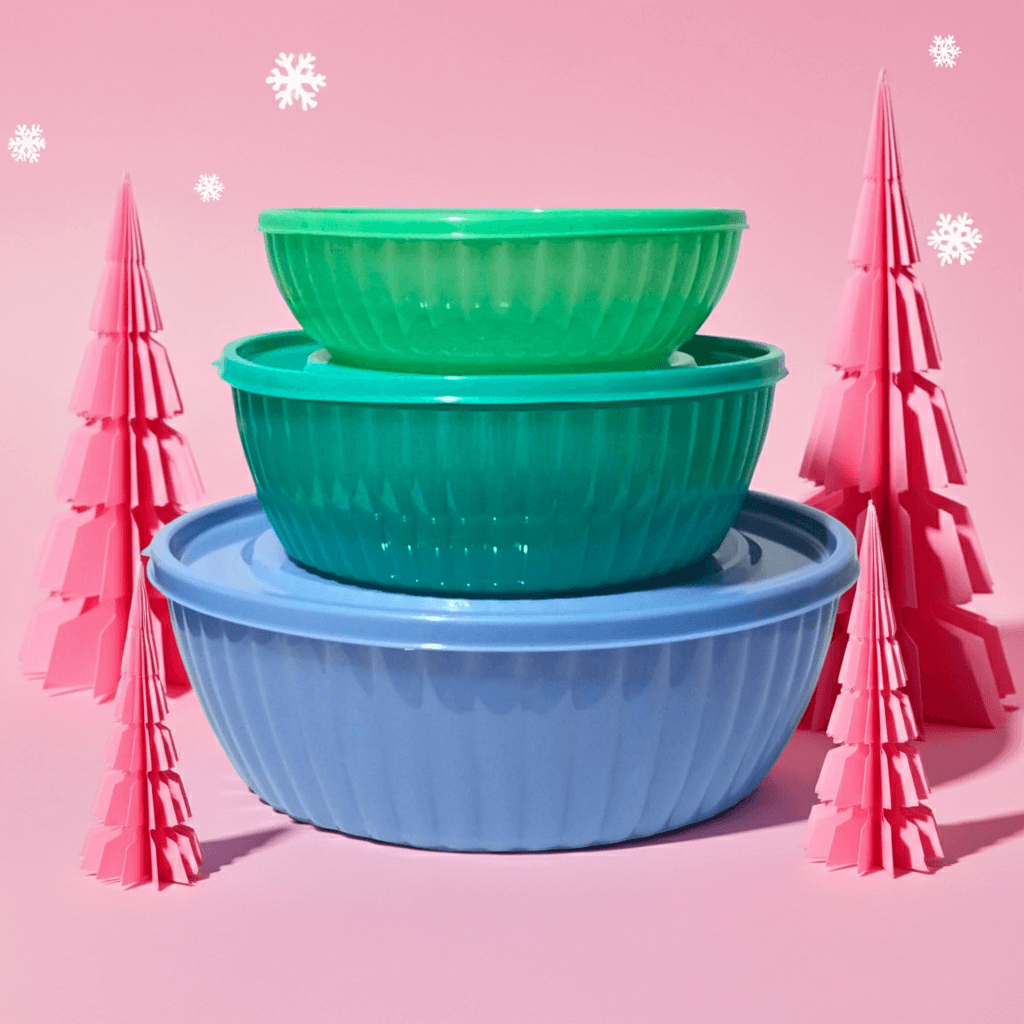 Set 3 Plastirefractarios Tricolor Válvula Multiusos