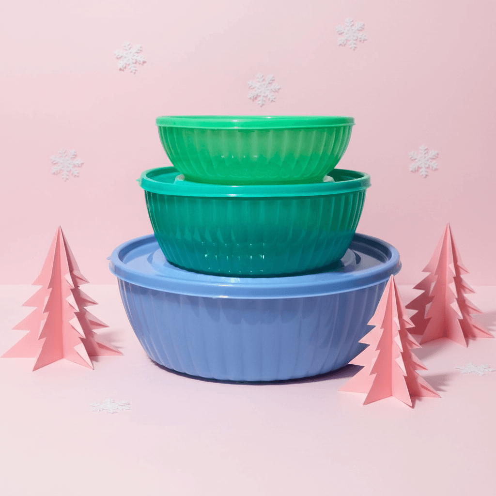 Set 3 Plastirefractarios Tricolor Válvula Multiusos