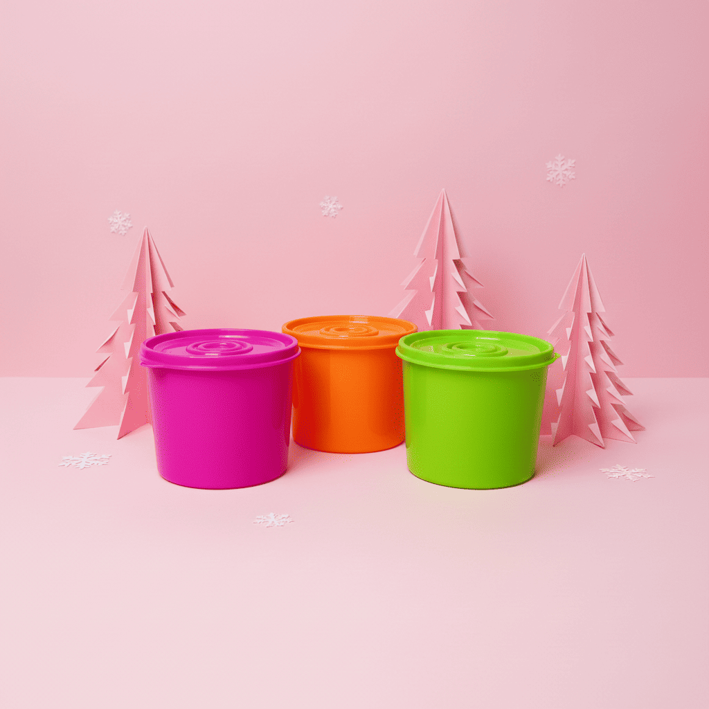 Set 3 Contenedores Tapa 700 ml Microondas Raciones