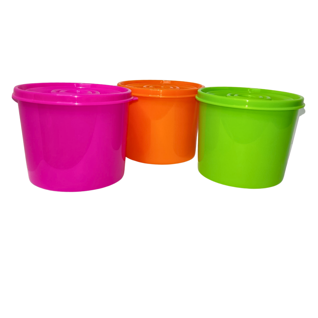 Set 3 Contenedores Tapa 700 ml Microondas Raciones