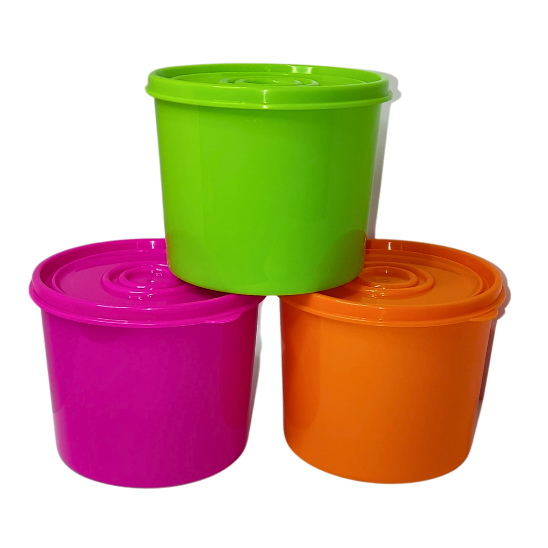 Set 3 Contenedores Tapa 700 ml Microondas Raciones