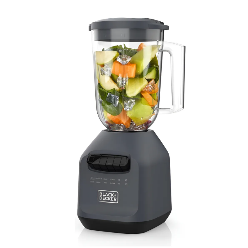 Licuadora Black+Decker Ice Crush 1.6L Cuchilla 6 Puntas