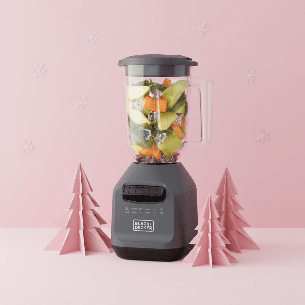 Licuadora Black+Decker Ice Crush 1.6L Cuchilla 6 Puntas