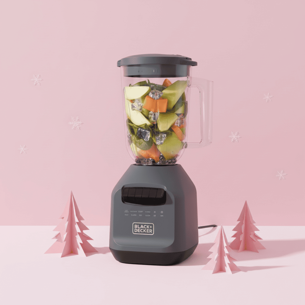 Licuadora Black+Decker Ice Crush 1.6L Cuchilla 6 Puntas