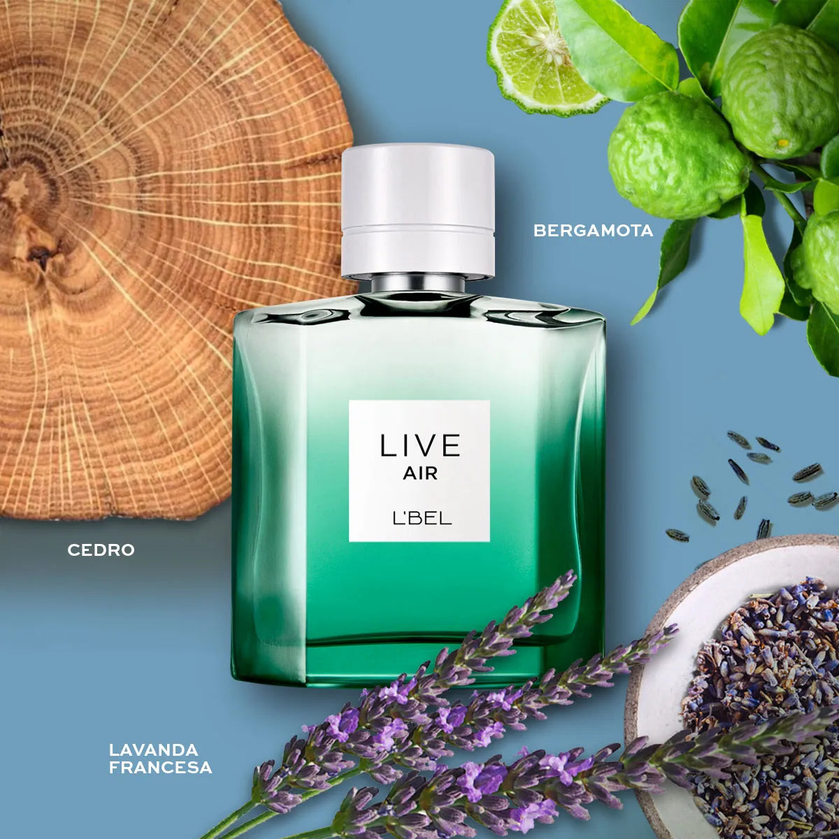 Perfume de Hombre Live Air Cont. 100 ml