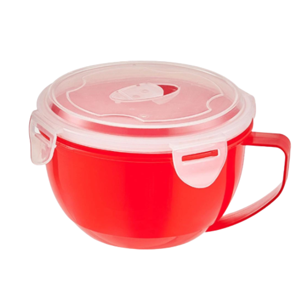 Servi Contenedor 900 ml Asa Antiderrames Microondas