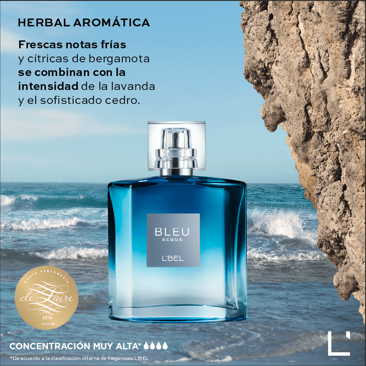 Perfume de Hombre Bleu Acqua Cont. 100 ml