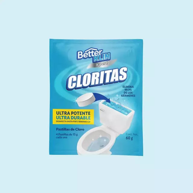 Pastillas de Cloro Better Klin X-Pert: Cloritas