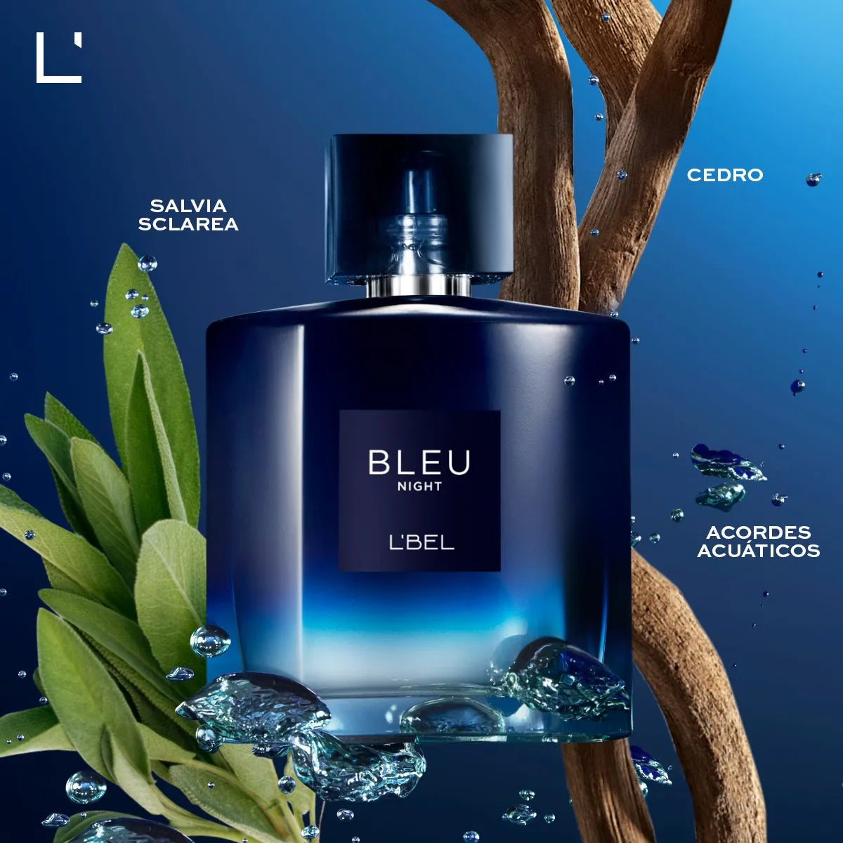 Perfume de Hombre Bleu Night Cont. 100 ml