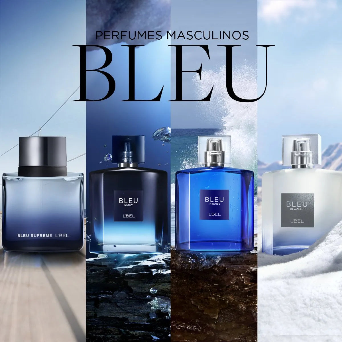 Perfume de Hombre Bleu Night Cont. 100 ml